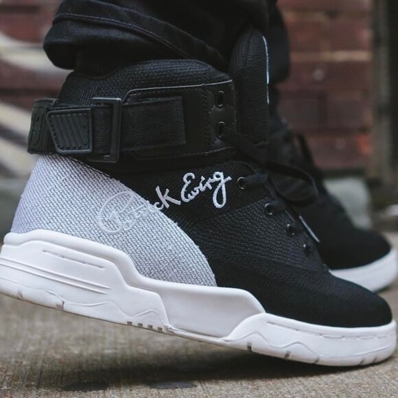 PATRICK EWING ATHLETICS 33 HI Black/White "SpeedWeave" 1EW90197-013 - Picture 3 of 12